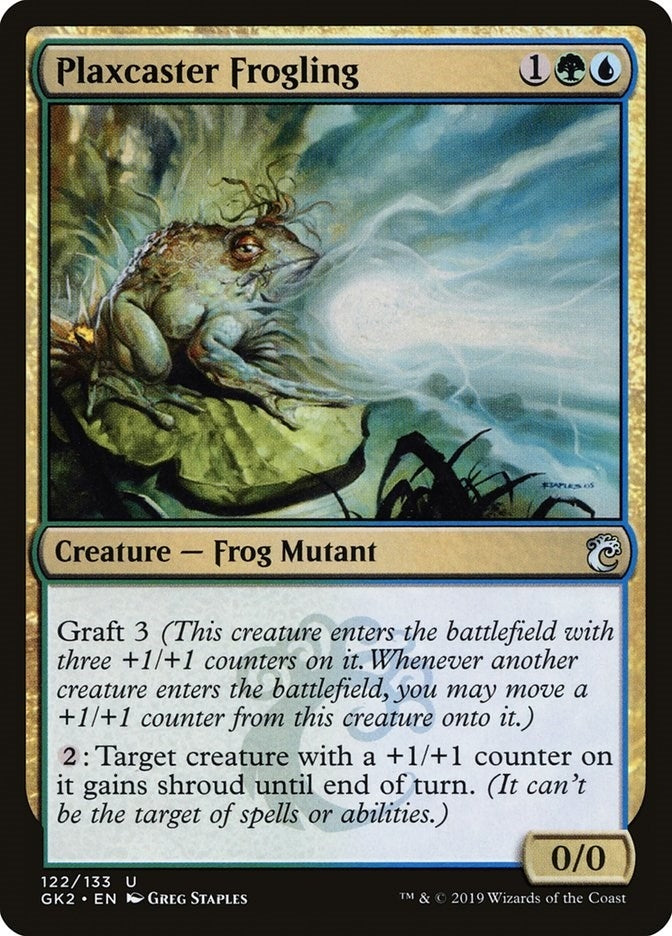 Image for Plaxcaster Frogling (Ravnica Allegiance: Guild Kits) (122) - Magic: The Gathering
