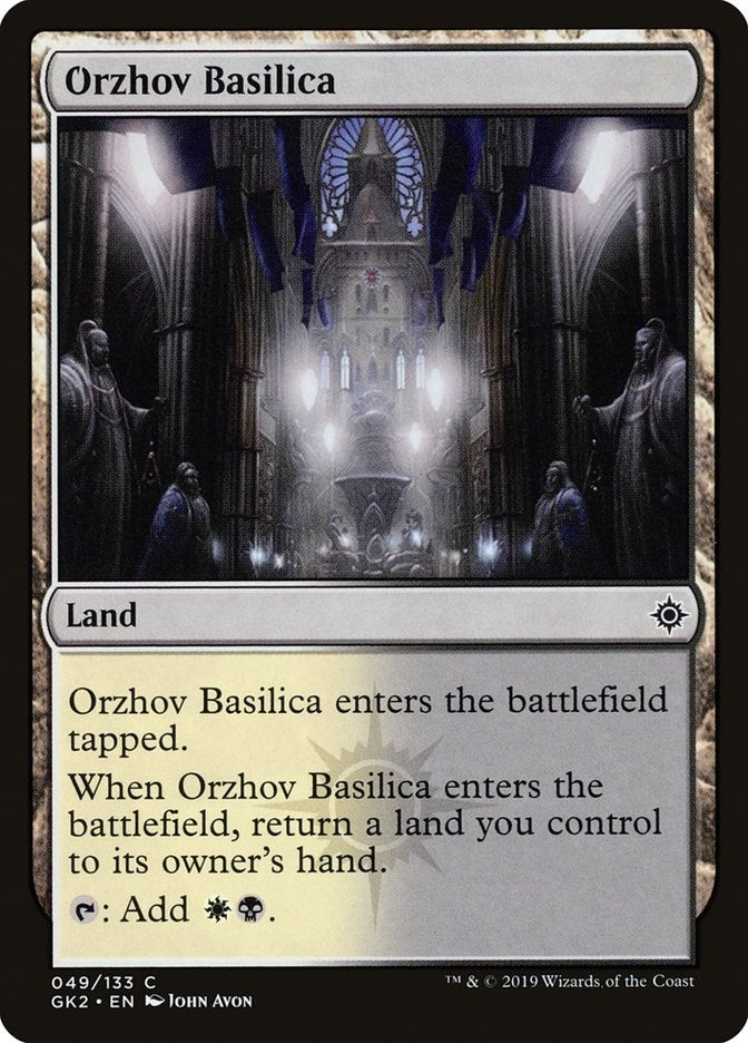 Image for Orzhov Basilica (Ravnica Allegiance: Guild Kits) (49) - Magic: The Gathering