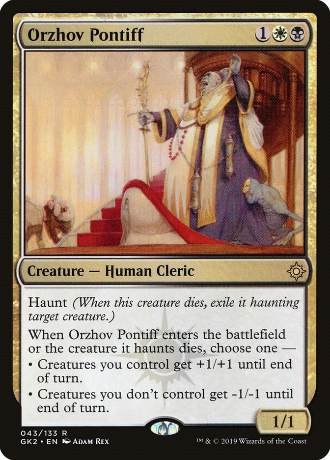 Image for Orzhov Pontiff (Ravnica Allegiance: Guild Kits) (43) - Magic: The Gathering