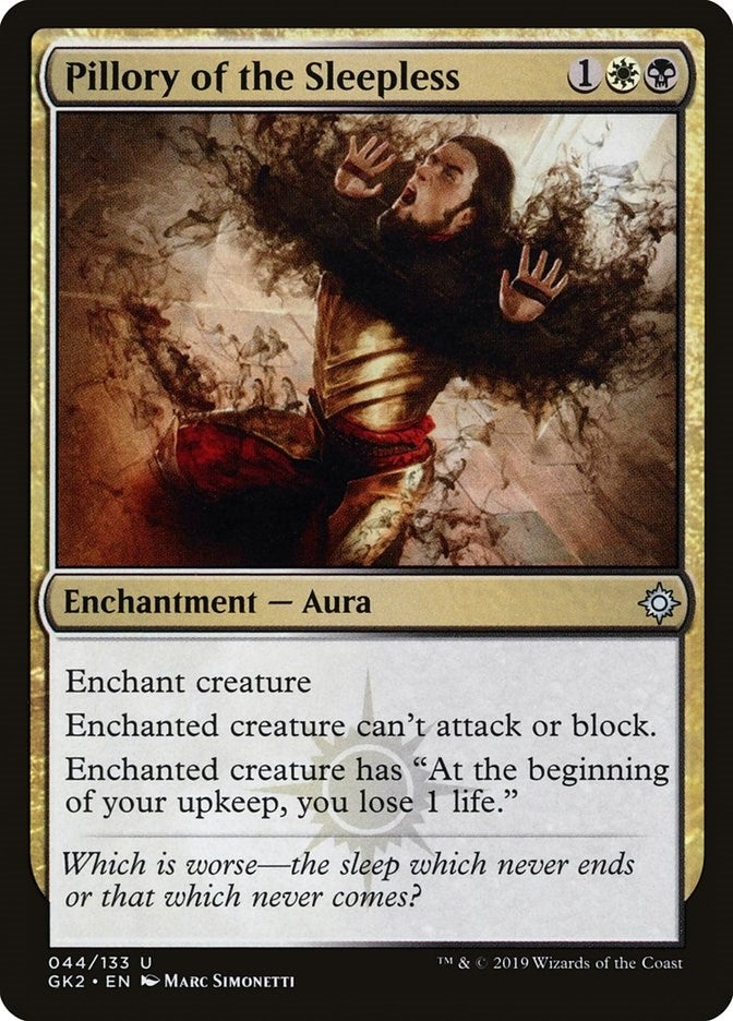 Image for Pillory of the Sleepless (Ravnica Allegiance: Guild Kits) (44) - Magic: The Gathering