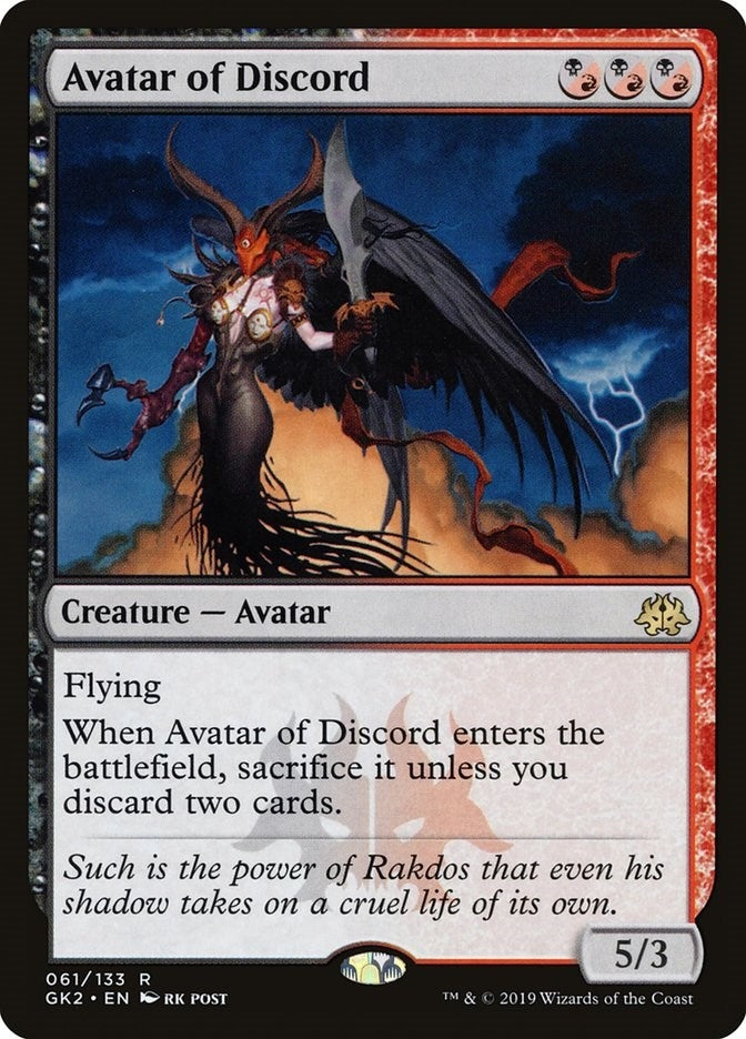Image for Avatar of Discord (Ravnica Allegiance: Guild Kits) (61) - Magic: The Gathering