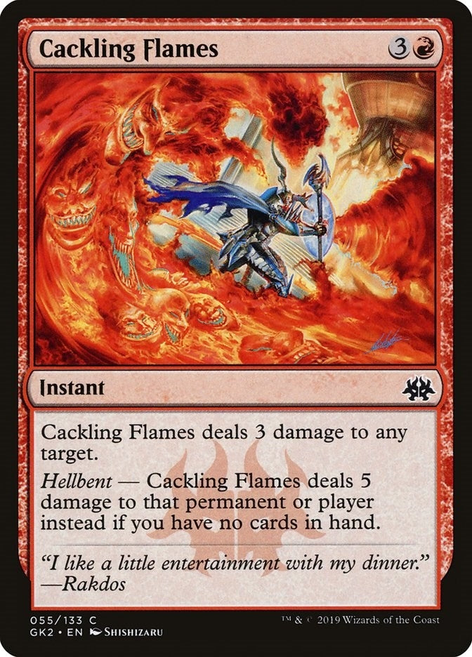 Image for Cackling Flames (Ravnica Allegiance: Guild Kits) (55) - Magic: The Gathering