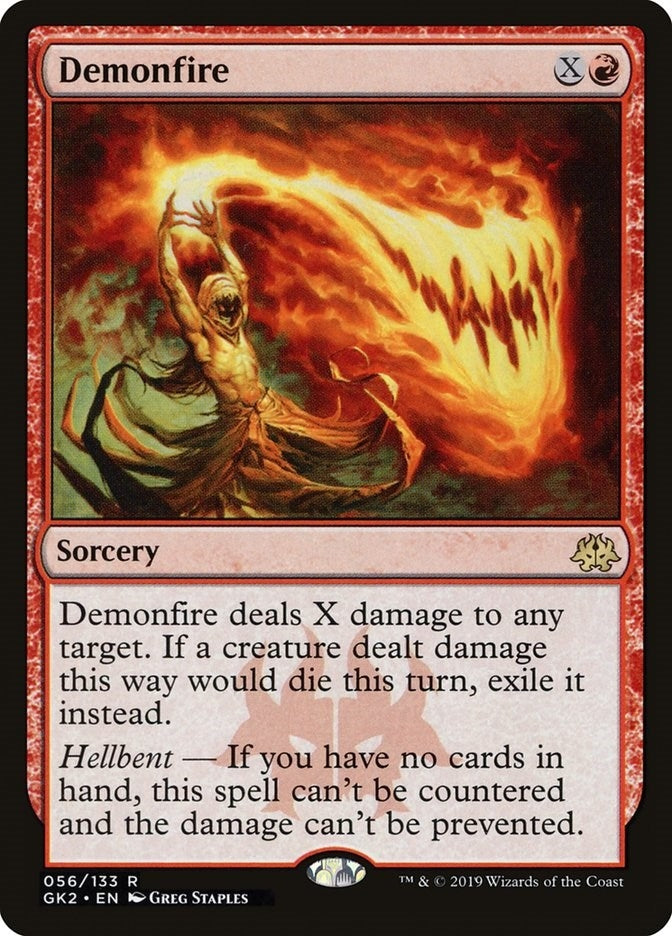 Image for Demonfire (Ravnica Allegiance: Guild Kits) (56) - Magic: The Gathering