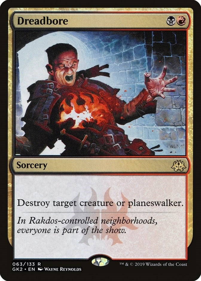 Image for Dreadbore (Ravnica Allegiance: Guild Kits) (63) - Magic: The Gathering