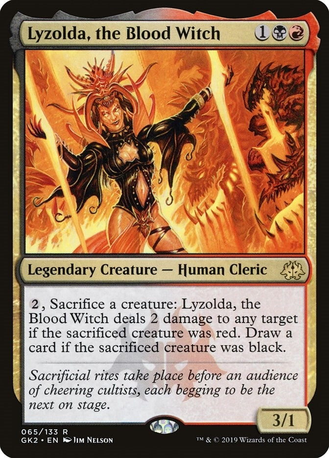 Image for Lyzolda, the Blood Witch (Ravnica Allegiance: Guild Kits) (65) - Magic: The Gathering