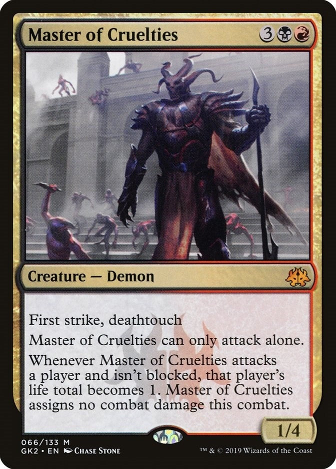 Image for Master of Cruelties (Ravnica Allegiance: Guild Kits) (66) - Magic: The Gathering