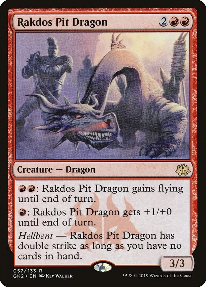 Image for Rakdos Pit Dragon (Ravnica Allegiance: Guild Kits) (57) - Magic: The Gathering