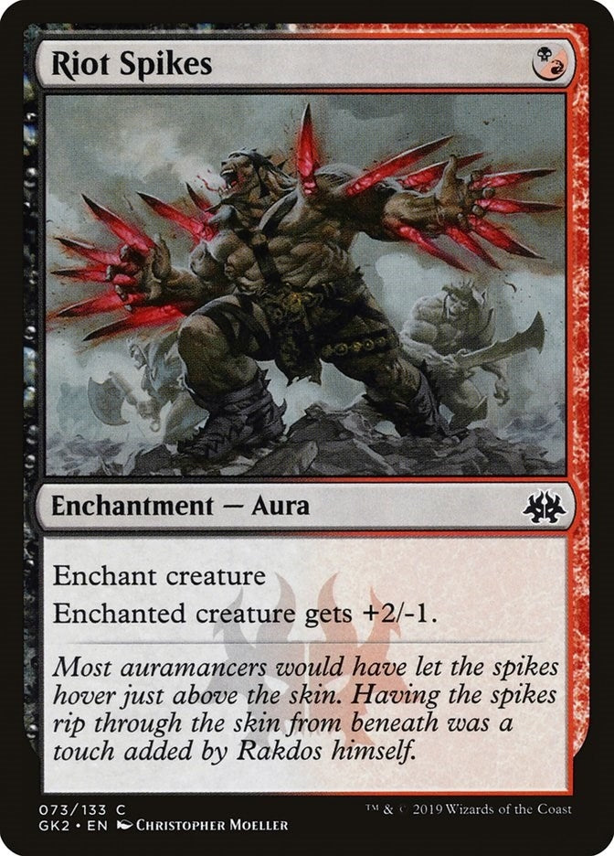 Image for Riot Spikes (Ravnica Allegiance: Guild Kits) (73) - Magic: The Gathering