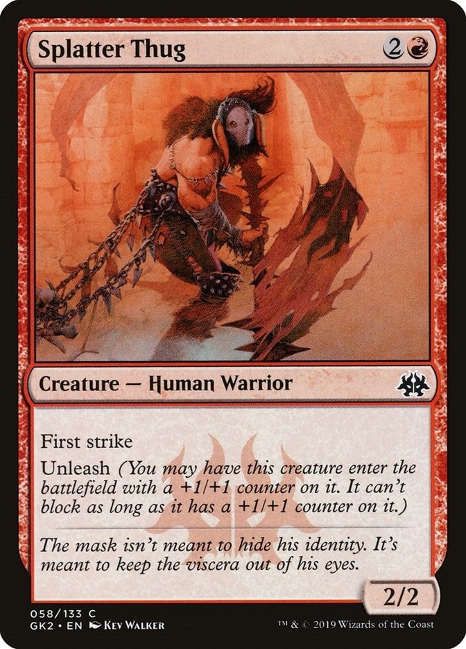 Image for Splatter Thug (Ravnica Allegiance: Guild Kits) (58) - Magic: The Gathering