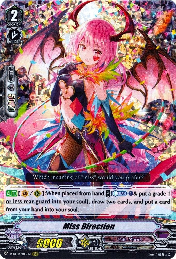 Image for Miss Direction (V-BT04: Vilest! Deletor) (V-BT04/013EN) - Cardfight Vanguard