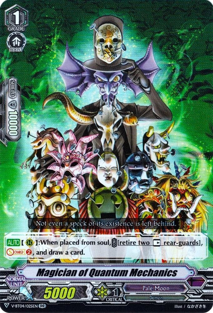 Image for Magician of Quantum Mechanics (V-BT04: Vilest! Deletor) (V-BT04/025EN) - Cardfight Vanguard