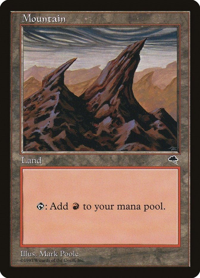 Image for Mountain (Right) (Tempest) (344) - Magic: The Gathering