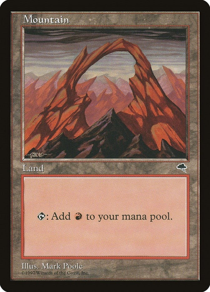 Image for Mountain (Joined) (Tempest) (345) - Magic: The Gathering