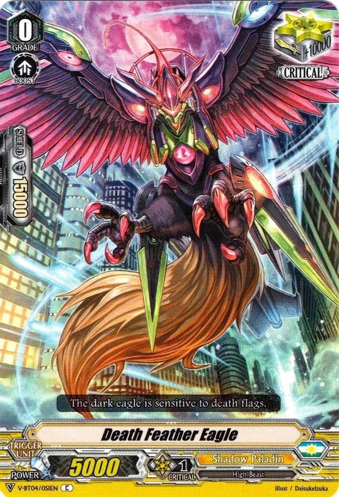 Image for Death Feather Eagle (V-BT04: Vilest! Deletor) (V-BT04/051EN) - Cardfight Vanguard