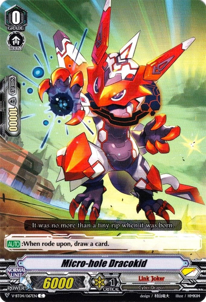 Image for Micro-hole Dracokid (V-BT04: Vilest! Deletor) (V-BT04/067EN) - Cardfight Vanguard