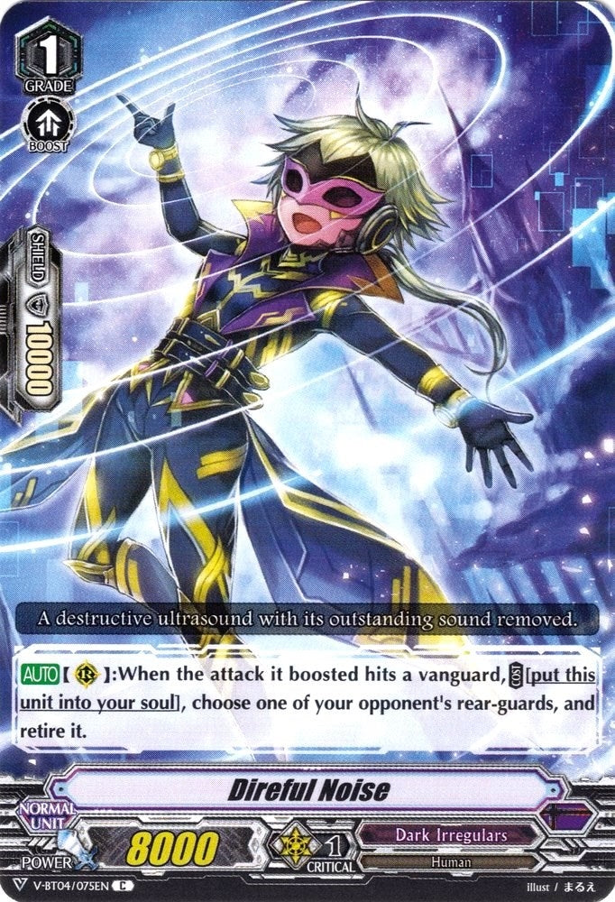 Image for Direful Noise (V-BT04: Vilest! Deletor) (V-BT04/075EN) - Cardfight Vanguard