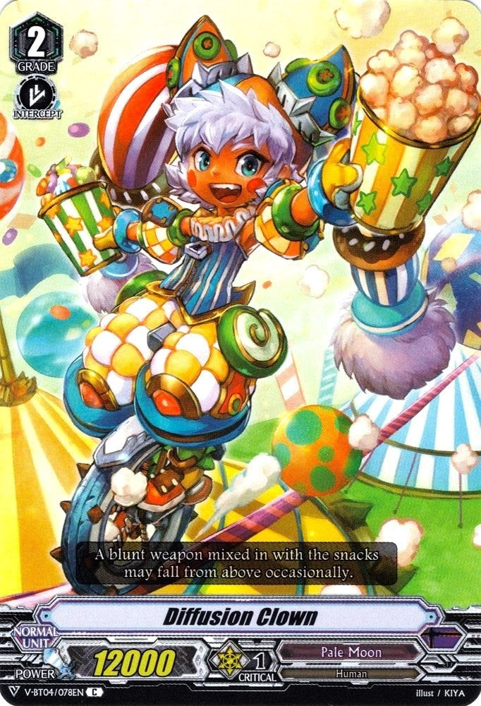 Image for Diffusion Clown (V-BT04: Vilest! Deletor) (V-BT04/078EN) - Cardfight Vanguard