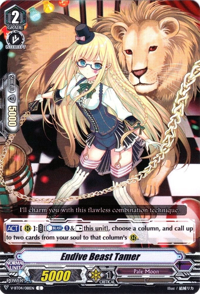 Image for Endive Beast Tamer (V-BT04: Vilest! Deletor) (V-BT04/081EN) - Cardfight Vanguard