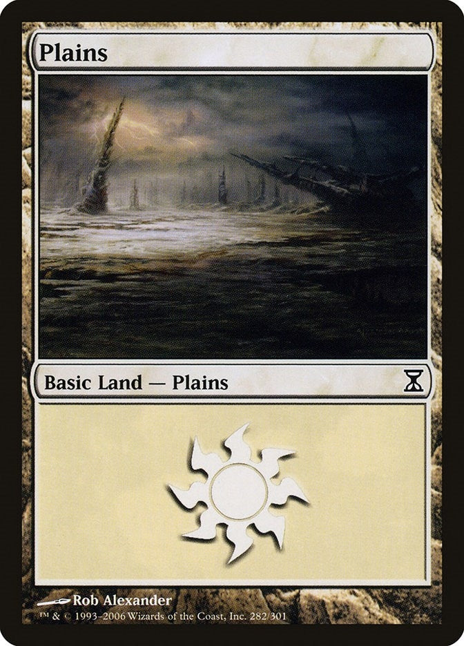 Image for Plains (282) (Time Spiral) (282) - Magic: The Gathering