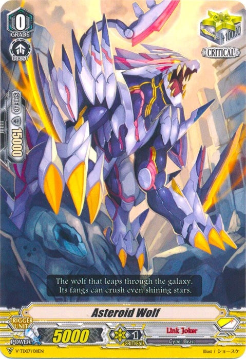 Image for Asteroid Wolf (V-TD07: Kouji Ibuki) (V-TD07/011EN) - Cardfight Vanguard