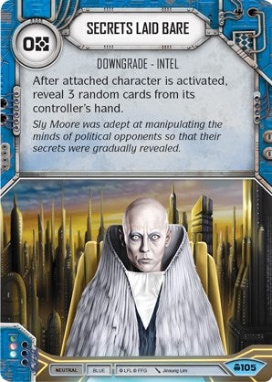 Image for Secrets Laid Bare (Convergence) (105) - Star Wars: Destiny