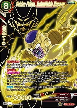 Image for Golden Frieza, Indomitable Emperor (SPR) (Destroyer Kings) (BT6-017_SPR) - Dragon Ball Super: Masters