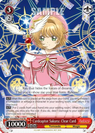 Image for Cardcaptor Sakura: Clear Card (Cardcaptor Sakura: Clear Card) (CCS/WX01-T16 TD) - Weiss Schwarz