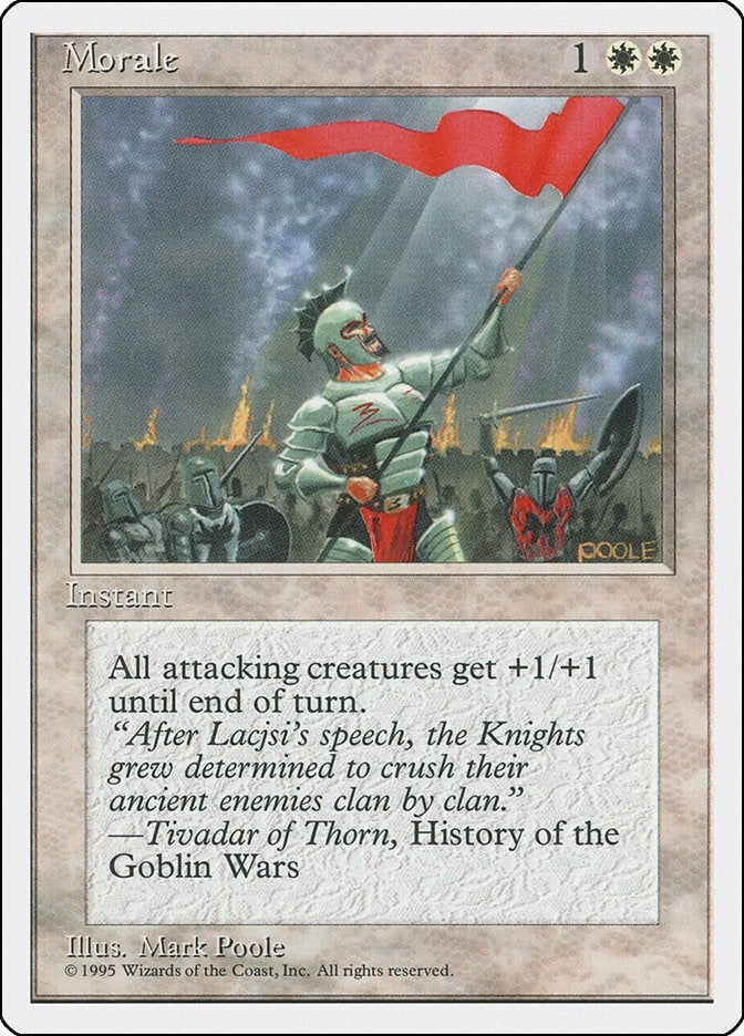 Image for Morale (Fourth Edition) - Magic: The Gathering