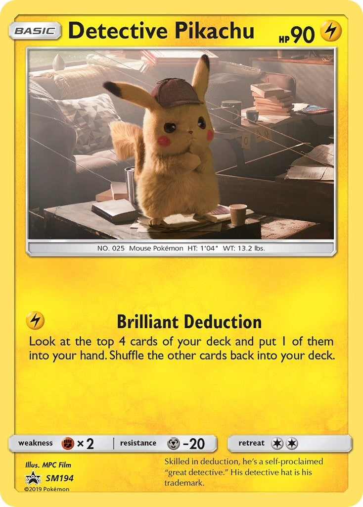 Image for Detective Pikachu - SM194 (SM Promos) (SM194) - Pokemon