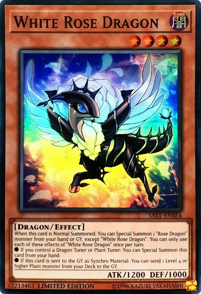 Image for White Rose Dragon (Savage Strike) (SAST-ENSE4) - YuGiOh