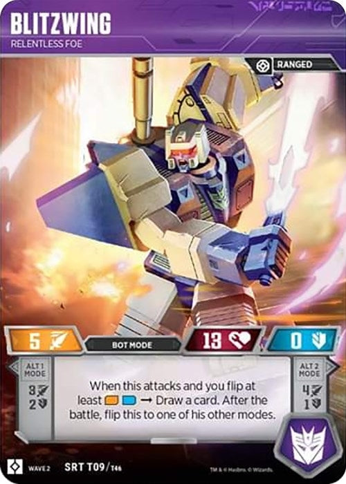Image for Blitzwing - Relentless Foe (Rise of the Combiners) (9) - Transformers TCG