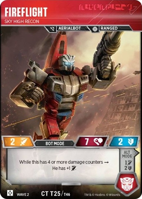 Image for Fireflight - Sky High Recon (Rise of the Combiners) (25) - Transformers TCG