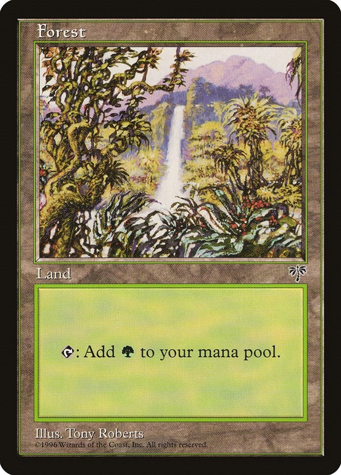 Image for Forest (Waterfall) (Mirage) - Magic: The Gathering