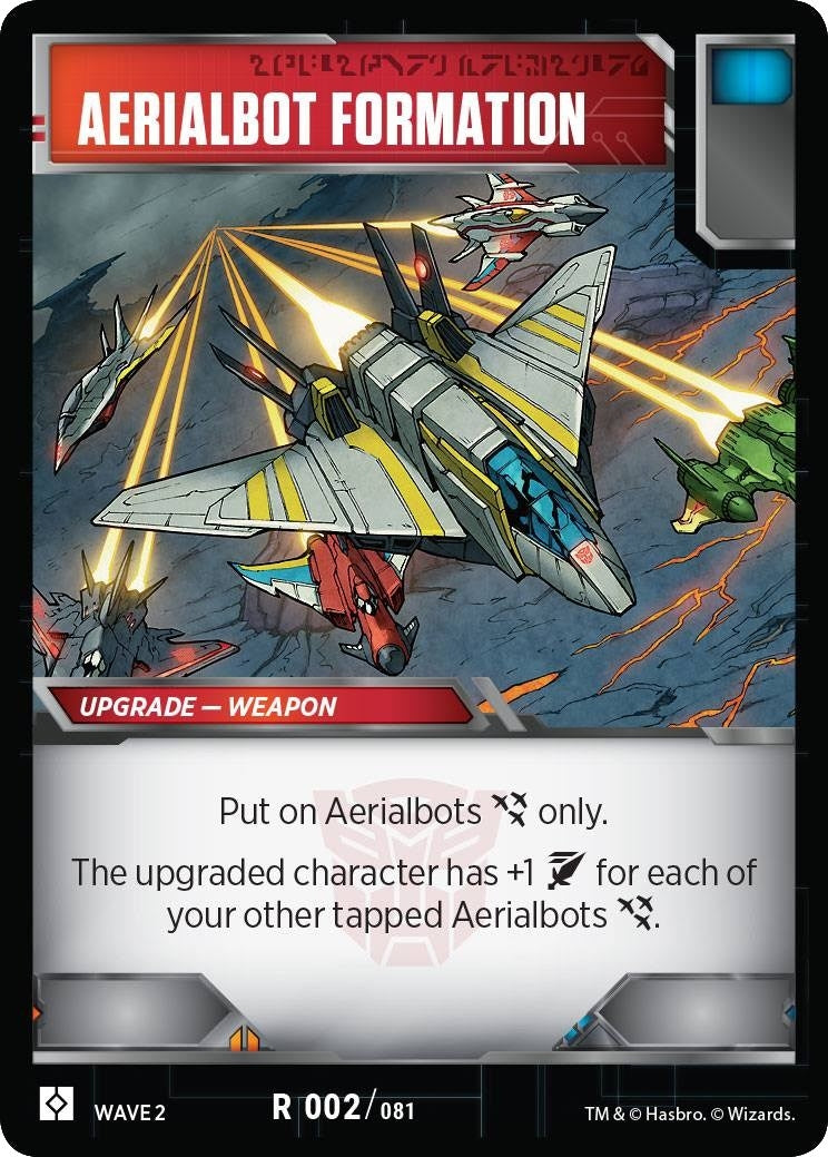 Image for Aerialbot Formation (Rise of the Combiners) (2) - Transformers TCG
