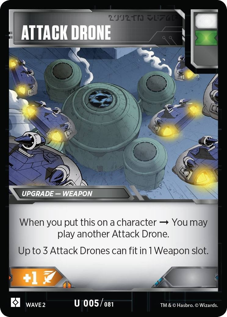 Image for Attack Drone (Rise of the Combiners) (5) - Transformers TCG