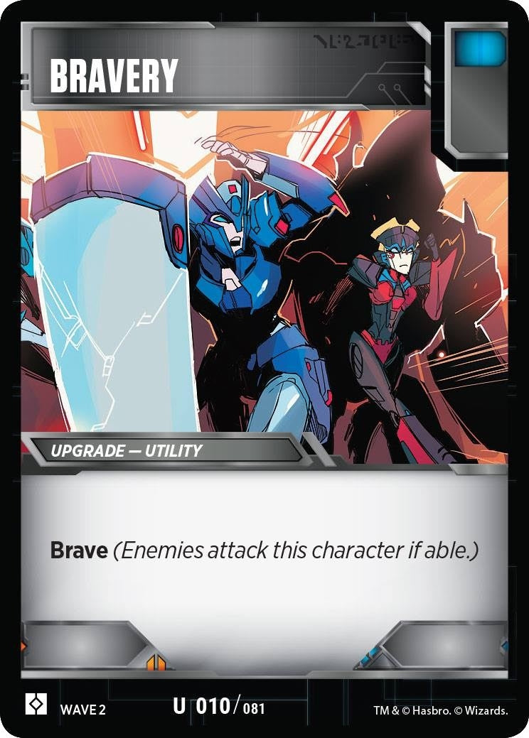 Image for Bravery (Rise of the Combiners) (10) - Transformers TCG