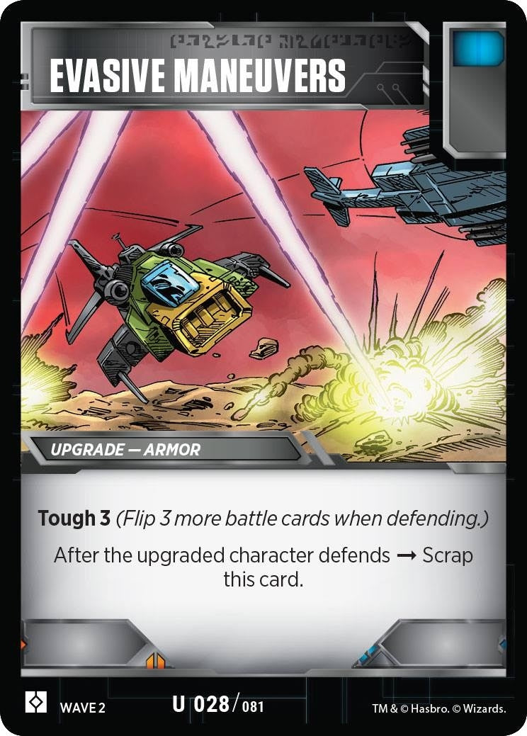 Image for Evasive Maneuvers (Rise of the Combiners) (28) - Transformers TCG
