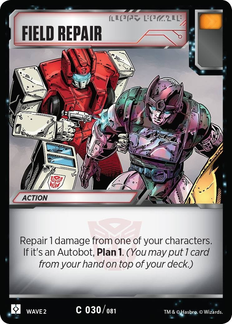 Image for Field Repair (Rise of the Combiners) (30) - Transformers TCG