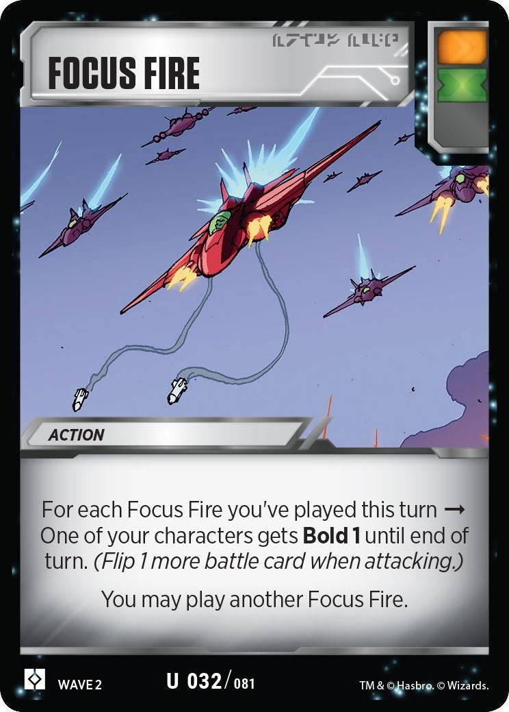 Image for Focus Fire (Rise of the Combiners) (32) - Transformers TCG