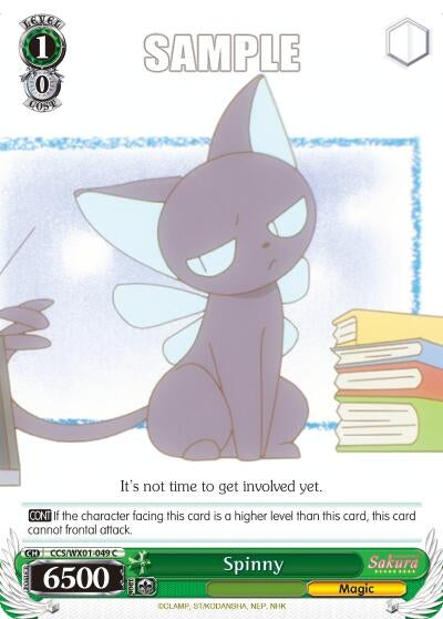 Image for Spinny (Cardcaptor Sakura: Clear Card) (CCS/WX01-049 C) - Weiss Schwarz