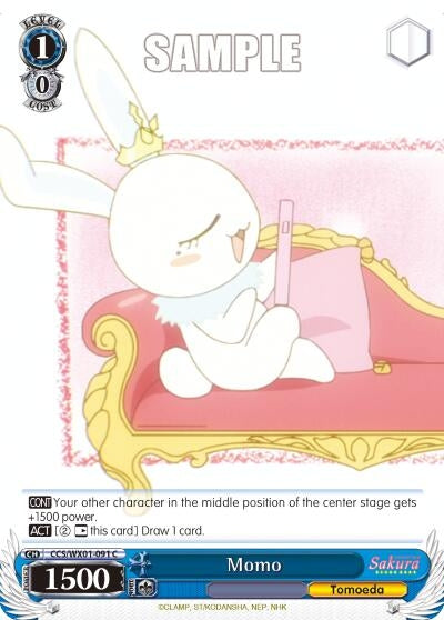 Image for Momo (Cardcaptor Sakura: Clear Card) (CCS/WX01-091 C) - Weiss Schwarz