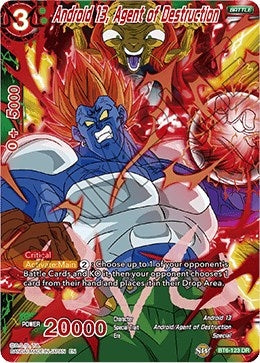 Image for Android 13, Agent of Destruction (Destroyer Kings) (BT6-123) - Dragon Ball Super: Masters
