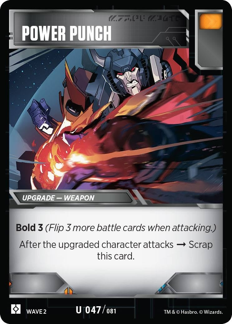 Image for Power Punch (Rise of the Combiners) (47) - Transformers TCG