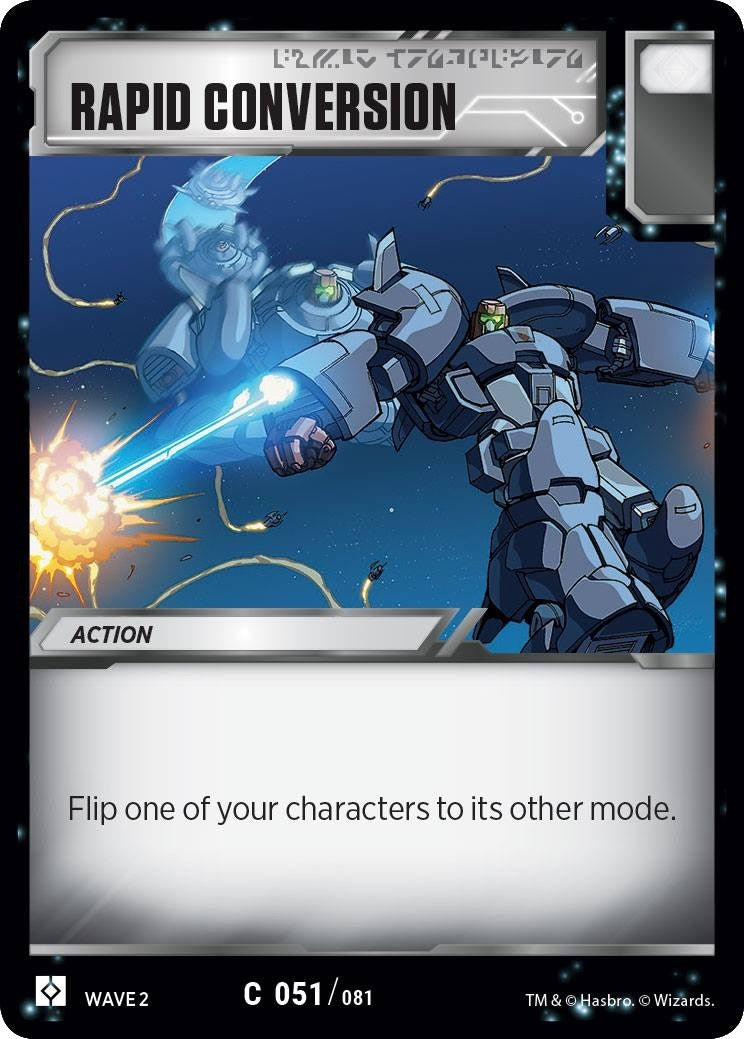 Image for Rapid Conversion (Rise of the Combiners) (51) - Transformers TCG