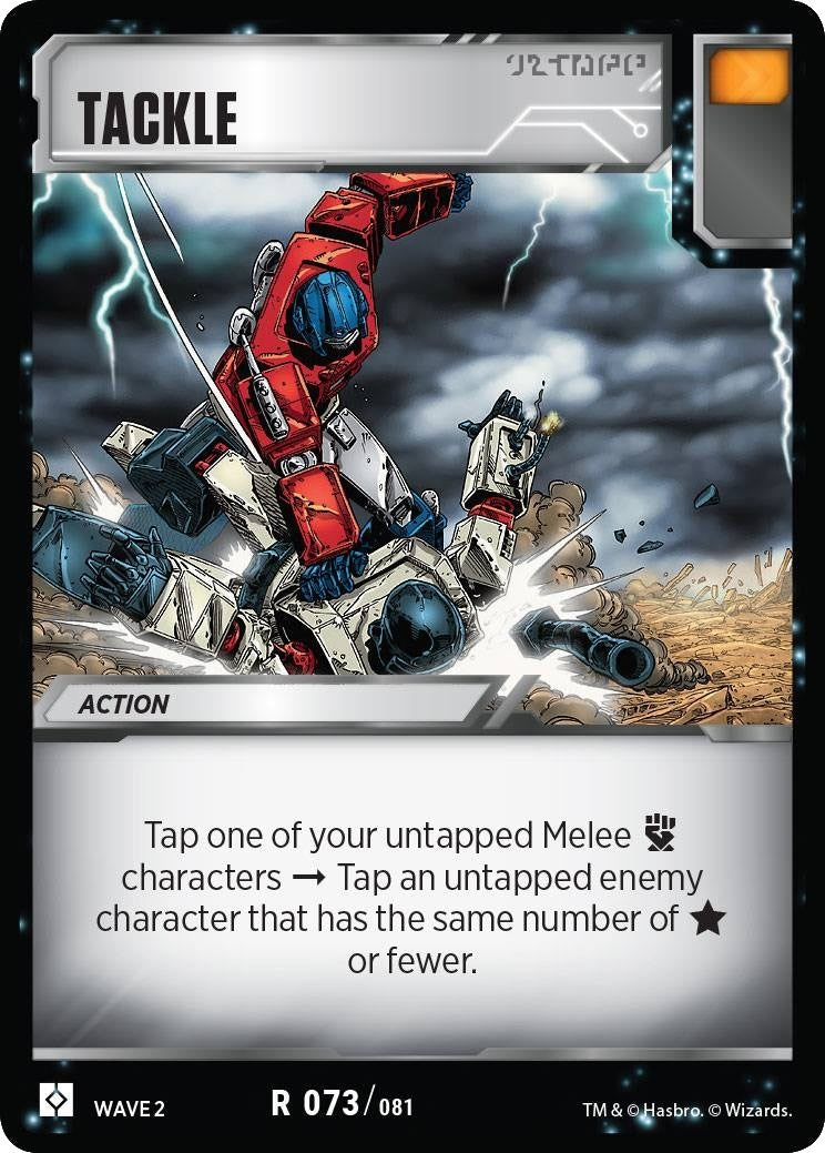 Image for Tackle (Rise of the Combiners) (73) - Transformers TCG