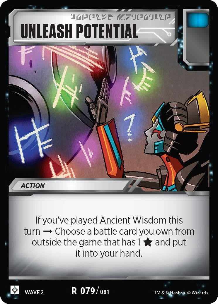 Image for Unleash Potential (Rise of the Combiners) (79) - Transformers TCG