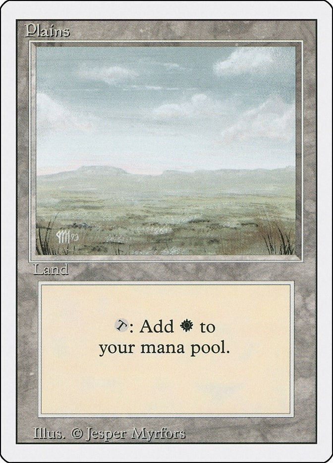 Image for Plains (C) (Revised Edition) (295) - Magic: The Gathering