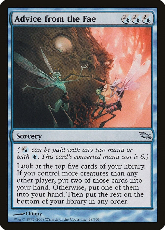 Image for Advice from the Fae (Shadowmoor) (28) - Magic: The Gathering