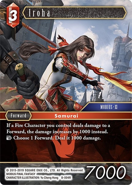 Image for Iroha (Opus VIII) (8-004R) - Final Fantasy TCG