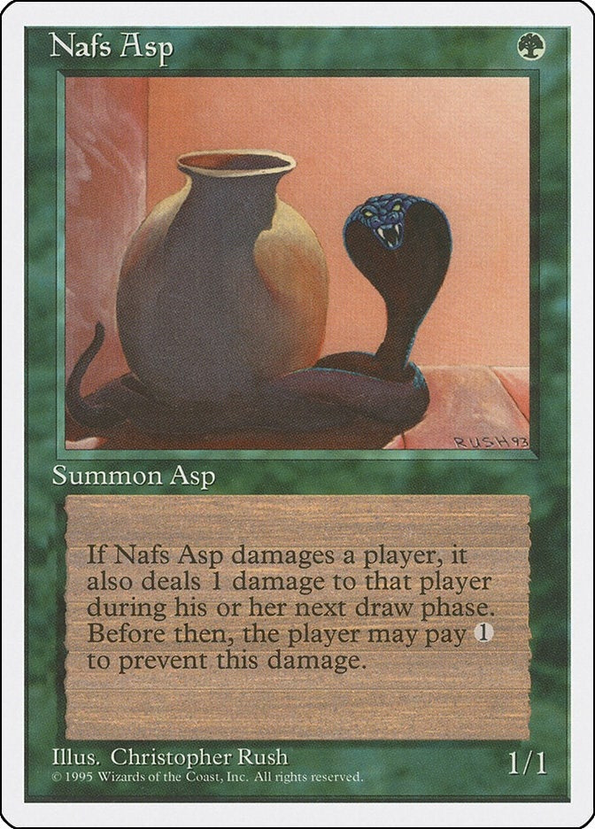 Image for Nafs Asp (Fourth Edition) - Magic: The Gathering